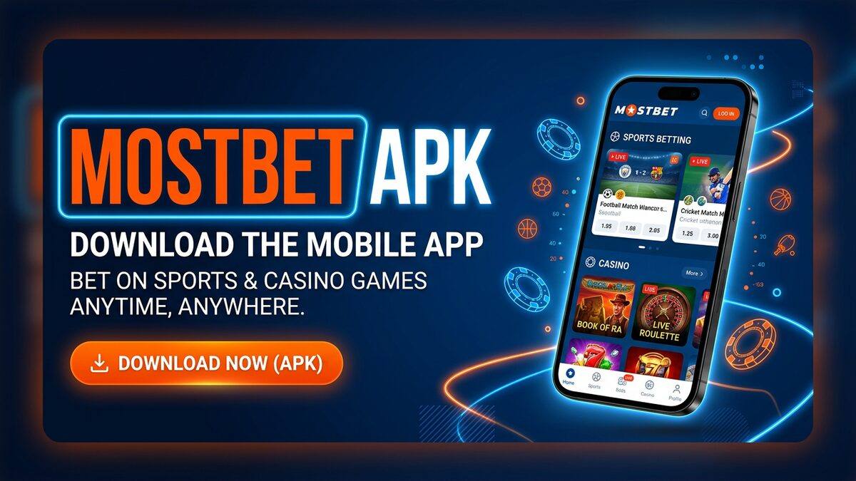 Скачать Мостбет APK на Android